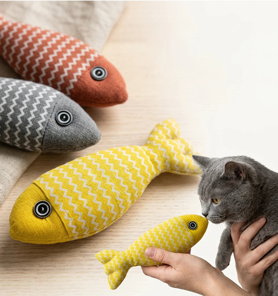 Catnip Fish Toy for Cats