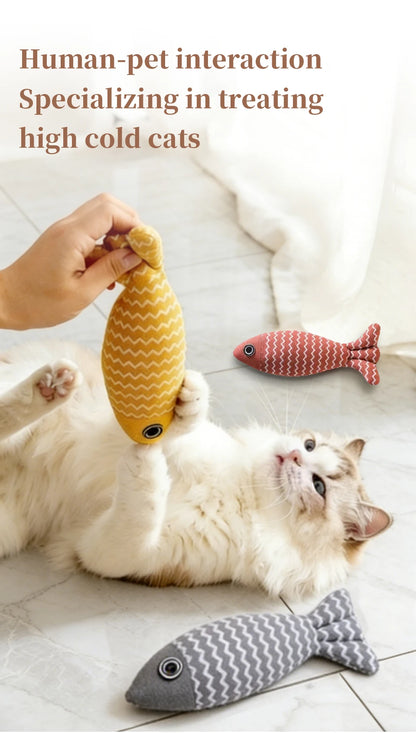 Catnip Fish Toy for Cats