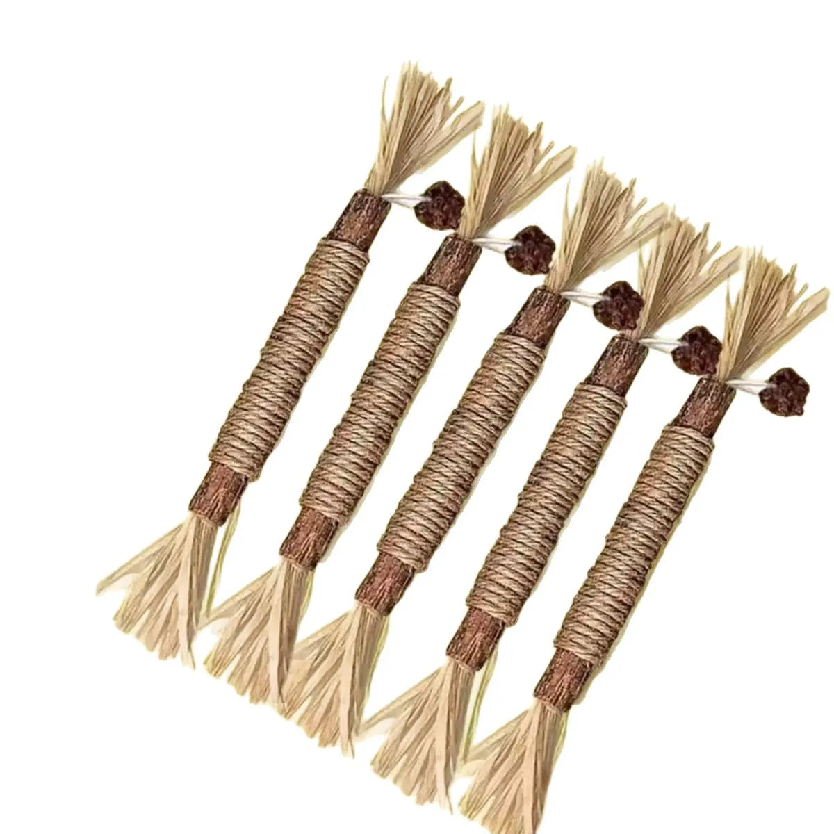 Sisal Cat Chew Stick Toy | Natural Teeth Cleaning Cat Toy