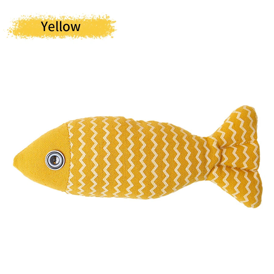 Catnip Fish Toy for Cats