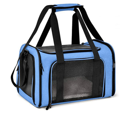 TSA Airline Approved Soft-Sided Cat Carrier | Collapsible Travel Bag
