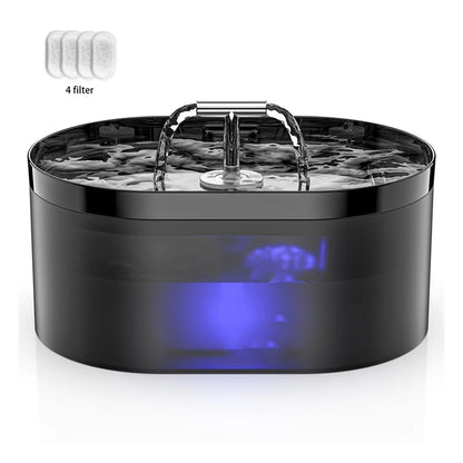 2.2L T-Shape Cat Water Fountain with Filter