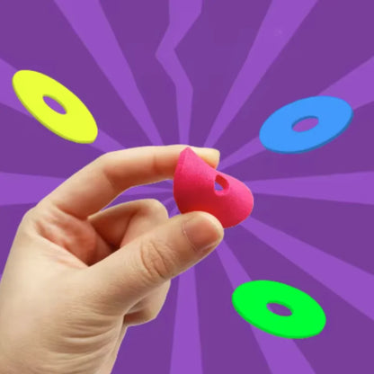 Turnip Gun Cat Toy | Foam Flying Disc Launcher for Cats & Dogs
