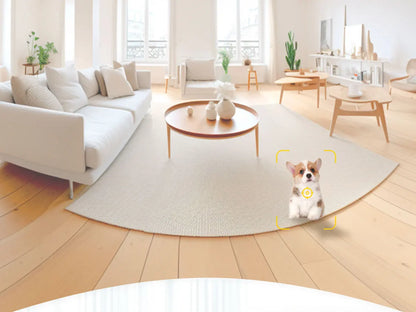 2K Pet Camera with 360° Pan & Tilt and App Control