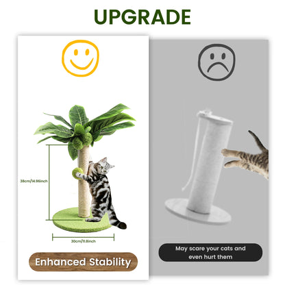Leaf Cat Scratching Post with Sisal Rope