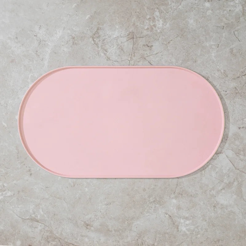 Non-Slip Waterproof Cat Feeding Mat | Silicone Pet Food Mat
