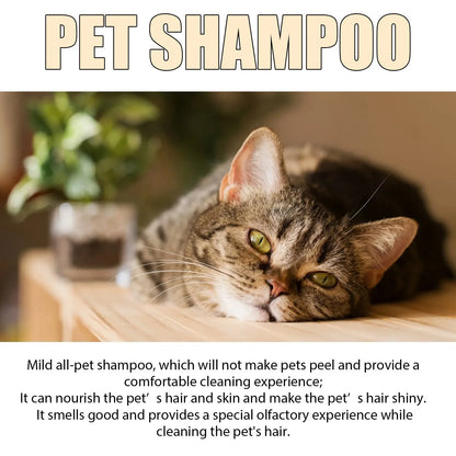 Pet Shampoo for Cats & Dogs – Gentle Cleansing, 100ml / 300ml