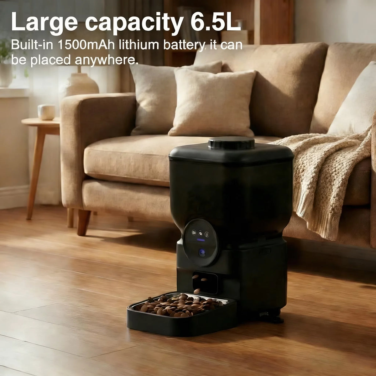 Smart WiFi Automatic Cat Feeder with Camera & App Control