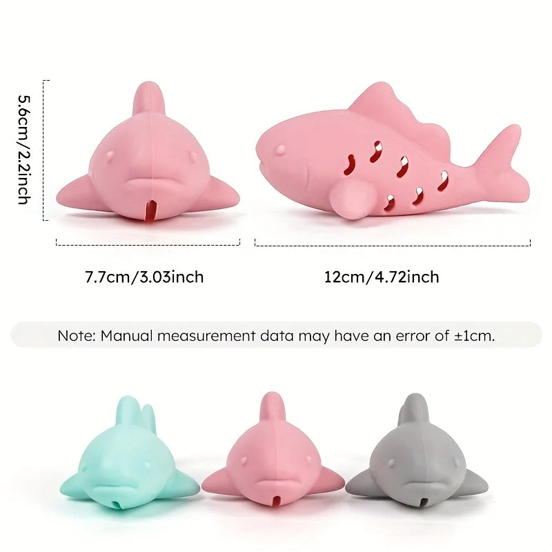 Silicone Treat-Hiding Chew Toy for Cats & Dogs