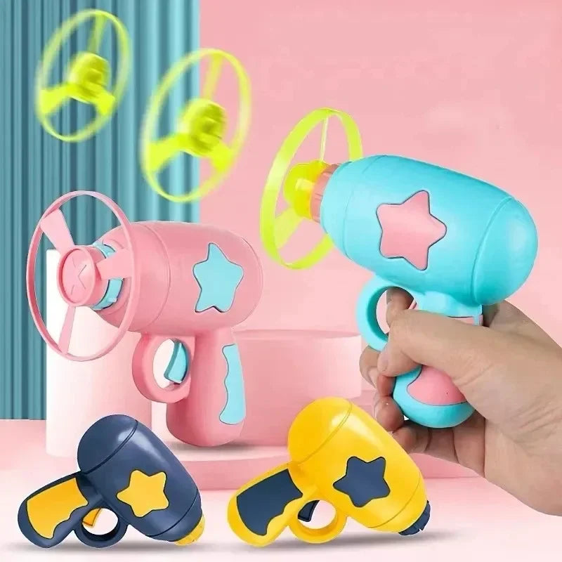 Mini Flying Disc Launcher Cat Toy | Interactive Chasing Toy for Cats & Kittens